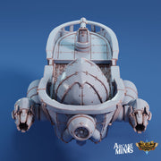 Brunt Sky Coach - Arcane Minis | 32mm | Destroyer | Airship | Sails | Pirate Ship