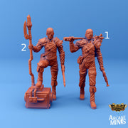 Human Artificer- Arcane Minis | 32mm | Scrapper Pirate | Soldier | Bandit | Mercenary | Inventor | Engineer