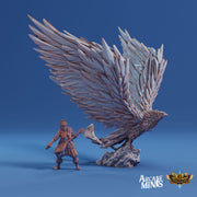 Crystal Flamehawk - Arcane Minis | 32mm | Cirque du Sordane | Phoenix | Fire Bird | Eagle