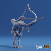 Warrel Acrobat - Arcane Minis | 32mm | Cirque du Sordane | Performer | Circus | Rogue | Rabbit Folk