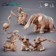 Boondaburra Labumar Ramman, Platypus Brute- CobraMode | Miniature | Wargaming | Roleplaying Games | 32mm | Gladiator Giant | Fighter | Buff