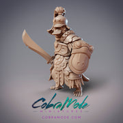 Boondaburra Labumar Ramman, Platypus Brute- CobraMode | Miniature | Wargaming | Roleplaying Games | 32mm | Gladiator Giant | Fighter | Buff