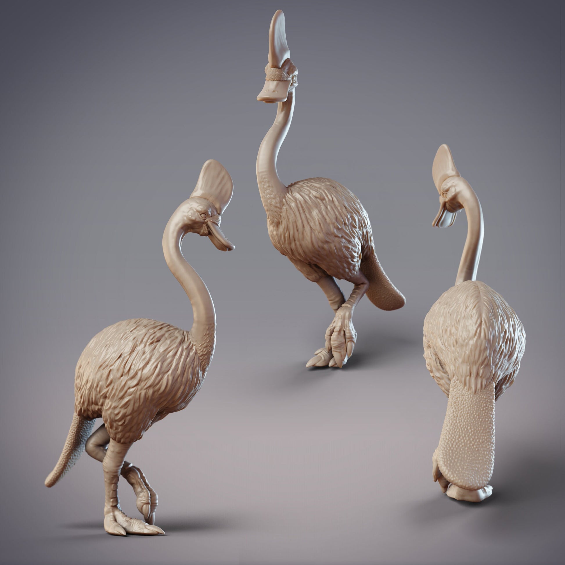 Platywary, Platypus Cassowary - CobraMode | Miniature | Wargaming | Roleplaying Games | 32mm