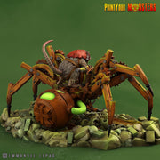Giant Mechanic Spiders, Rat Engineer - Print Your Monsters | Toxic | Rat Dominion| 32mm | Spider | Robot | Mech | Experiment