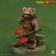 Toxic Rat Soldiers - Print Your Monsters | Toxic | Rat Dominion| 32mm | Axe | Sword | Poison | Vermin | Ratfolk | Ratmen