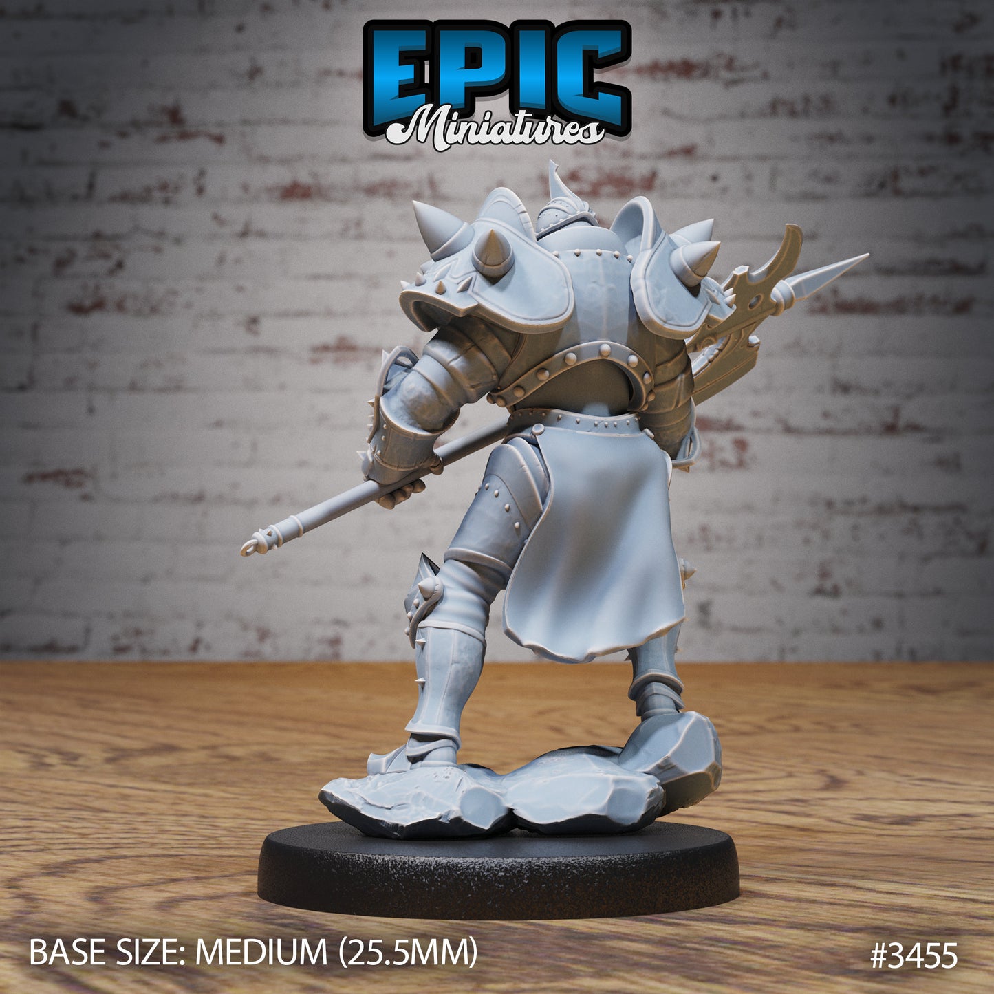 Heart Knight - Epic Miniatures | Ninth Age | 32mm | Chivalry Garden | Cavalry | Fighter | Guard | Soldier | Army