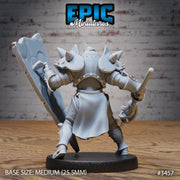 Heart Knight - Epic Miniatures | Ninth Age | 32mm | Chivalry Garden | Cavalry | Fighter | Guard | Soldier | Army