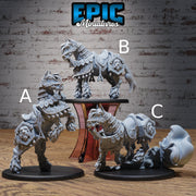 Legendary Horse Mount - Epic Miniatures | Ninth Age | 32mm | Chivalry Garden | Cavalry | Fighter | Tabaxi | Rogue | Bandit | Thief | Catfolk