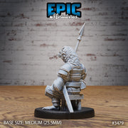 Sloth Knight - Epic Miniatures | Ninth Age | 32mm | Chivalry Garden | Cavalry | Fighter | Guard | Soldier | Army