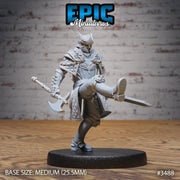 Knight Sit Rollant - Epic Miniatures | Ninth Age | 32mm | Chivalry Garden | Fighter | General | Captain | Commander