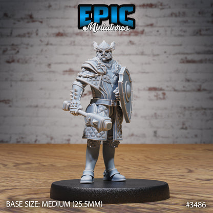 Knight Sit Rollant - Epic Miniatures | Ninth Age | 32mm | Chivalry Garden | Fighter | General | Captain | Commander