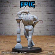 Orc Strongman - Epic Miniatures | Ninth Age | 32mm | Nightsky Carnival | Circus | Big Top | Body Builder | Wrestling Singlet