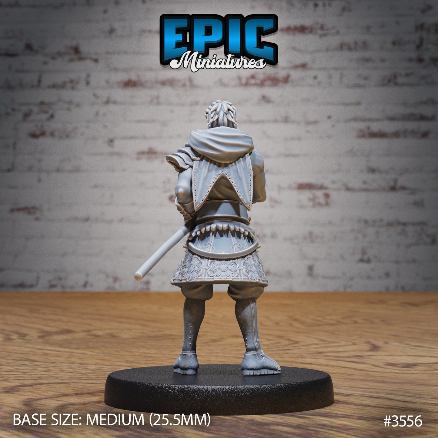Katana Master - Epic Miniatures | Ninth Age | 32mm |Iron Fist Tournament | Fighter | Samurai | Swordsman