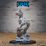 Long Cat Dragon - Epic Miniatures | Ninth Age | 32mm |Iron Fist Tournament | Sepenmt | Snake