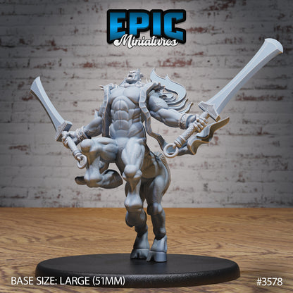 Divine Centaur - Epic Miniatures | Ninth Age | 32mm |Iron Fist Tournament | Martial Artist | Fighter | Brawler | Monk | Barbarian