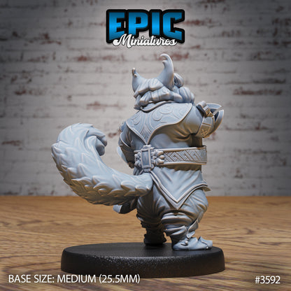 Eastern Cat Folk - Epic Miniatures | Ninth Age | 32mm |Iron Fist Tournament | Tabaxi | Tabby | Fighter | Warrior