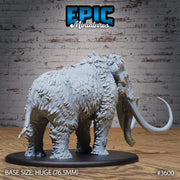 Mammoth - Epic Miniatures | 32mm | Ice Age Madness | Wooly | Elephant | Ancient | Baby