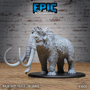 Mammoth - Epic Miniatures | 32mm | Ice Age Madness | Wooly | Elephant | Ancient | Baby