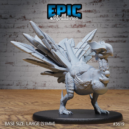 Turkey Raptor - Epic Miniatures | 32mm | Ice Age Madness | Chicken | Dinosaur