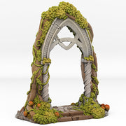 Elfic Portal With Its Magic Barrier - Print Your Monsters, Fantastic Portals | 32mm | Elven | Teleporter
