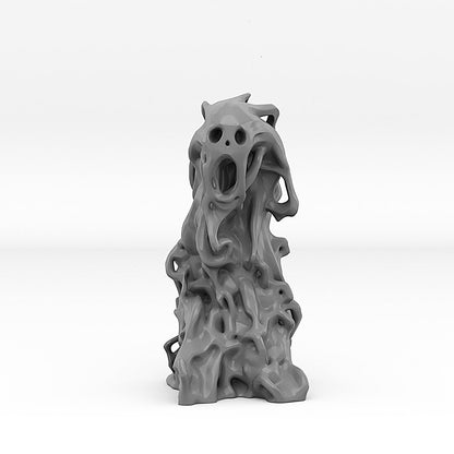 Haunted Castle Portal With Its Ghost Effectt - Print Your Monsters, Fantastic Portals | 32mm | Tomb | Spooky