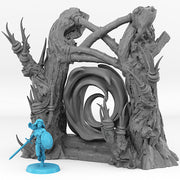 Witch Portal With Its Hypnotic Effect - Print Your Monsters, Fantastic Portals | 32mm | Forest | Warlock | Evil