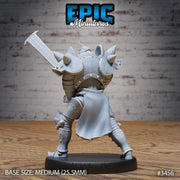 Heart Knight - Epic Miniatures | Ninth Age | 32mm | Chivalry Garden | Cavalry | Fighter | Guard | Soldier | Army