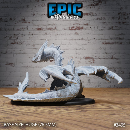 Mirage Dragon - Epic Miniatures | Ninth Age | 32mm | Chivalry Garden | Drake | Wyvern