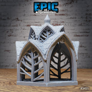 Chivalry Garden Scatter Terrain - Epic Miniatures | Ninth Age | 32mm | Gazebo | Bench | Light | Statue | Tools | Picnic | Well | Fountain