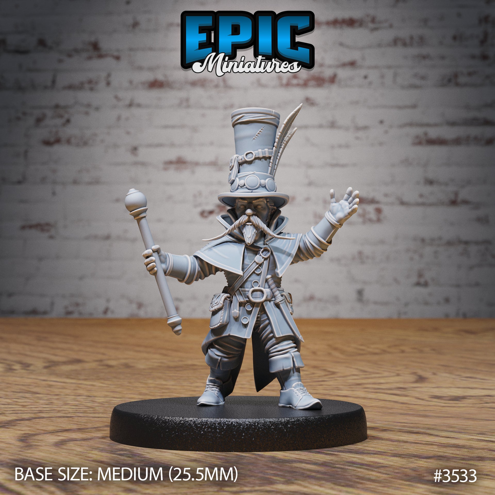 Halfling Animal Tamer - Epic Miniatures | Ninth Age | 32mm | Nightsky Carnival | Circus | Ringmaster | Lion | Whip