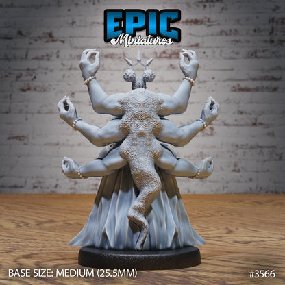 Devine Hands Priestess - Epic Miniatures | Ninth Age | 32mm | Iron Fist Tournament | Fist Monk | Fighter | Brawler | Bruiser
