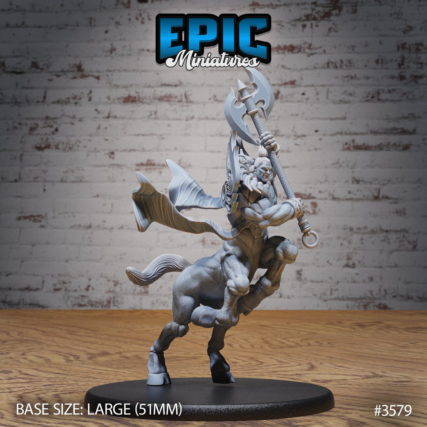 Divine Centaur - Epic Miniatures | Ninth Age | 32mm |Iron Fist Tournament | Martial Artist | Fighter | Brawler | Monk | Barbarian