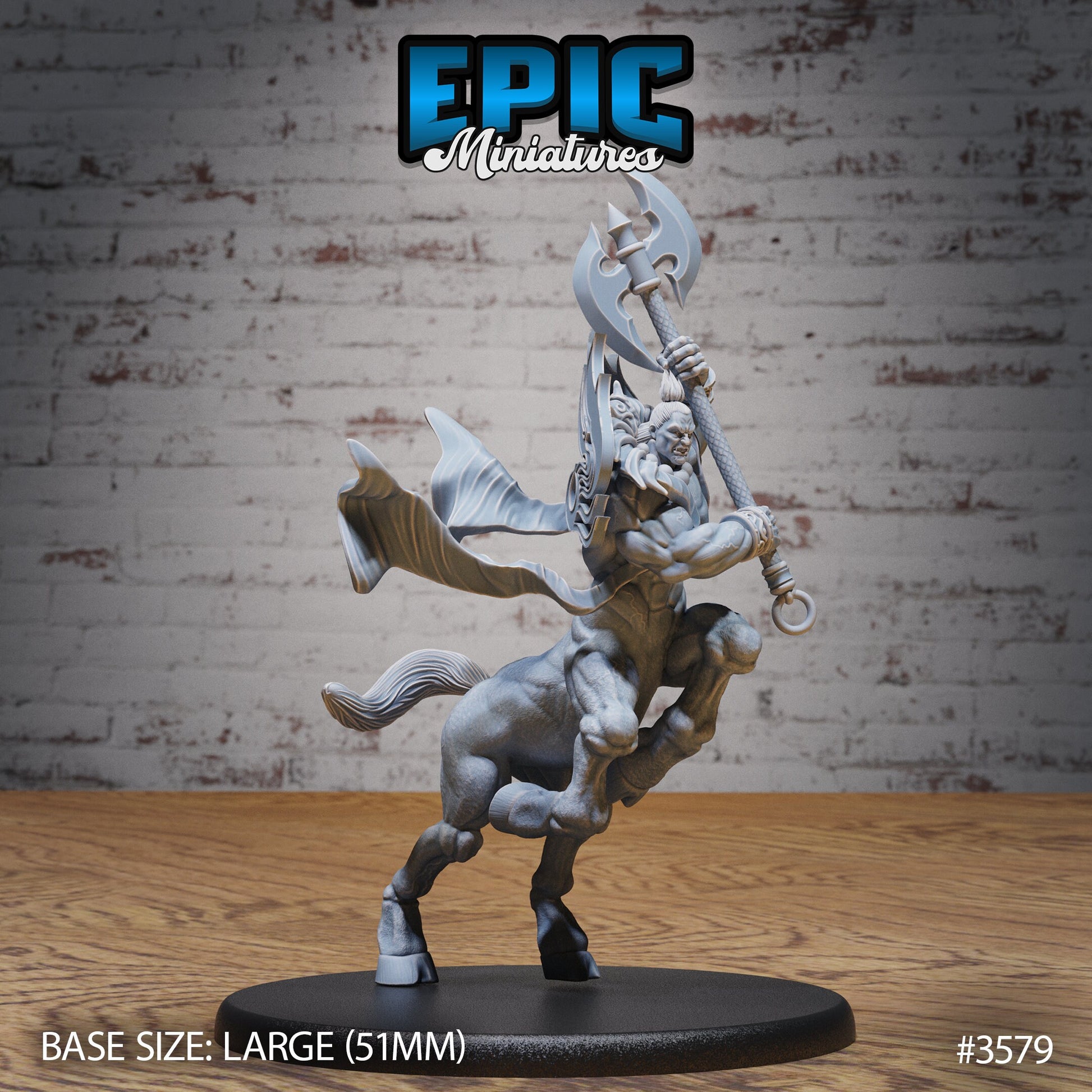 Divine Centaur - Epic Miniatures | Ninth Age | 32mm |Iron Fist Tournament | Martial Artist | Fighter | Brawler | Monk | Barbarian