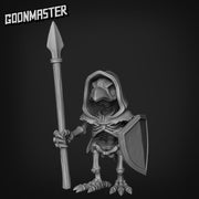 Crow Skeletons- Goonmaster | Miniature | Wargaming | Roleplaying Games | 32mm | Assassin | Kenku | Rogue | Undead