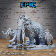 Mammoth - Epic Miniatures | 32mm | Ice Age Madness | Wooly | Elephant | Ancient | Baby