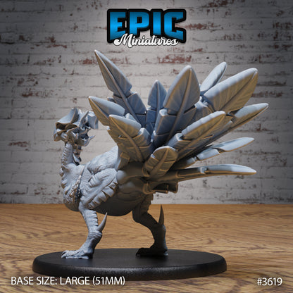 Turkey Raptor - Epic Miniatures | 32mm | Ice Age Madness | Chicken | Dinosaur