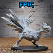 Turkey Raptor - Epic Miniatures | 32mm | Ice Age Madness | Chicken | Dinosaur