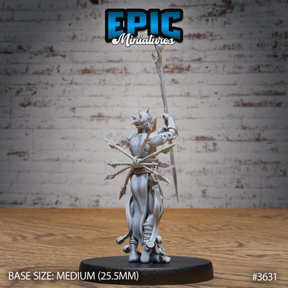 Old Heretic - Epic Miniatures | 32mm | Ice Age Madness | Necromancer | Warlock | Sorcerer | Chaos