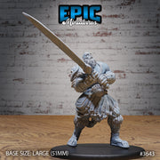 Barbarian Tribe Male- Epic Miniatures | 32mm | Ice Age Madness | Fighter | Warrior | Hunter | Cooking | Camp