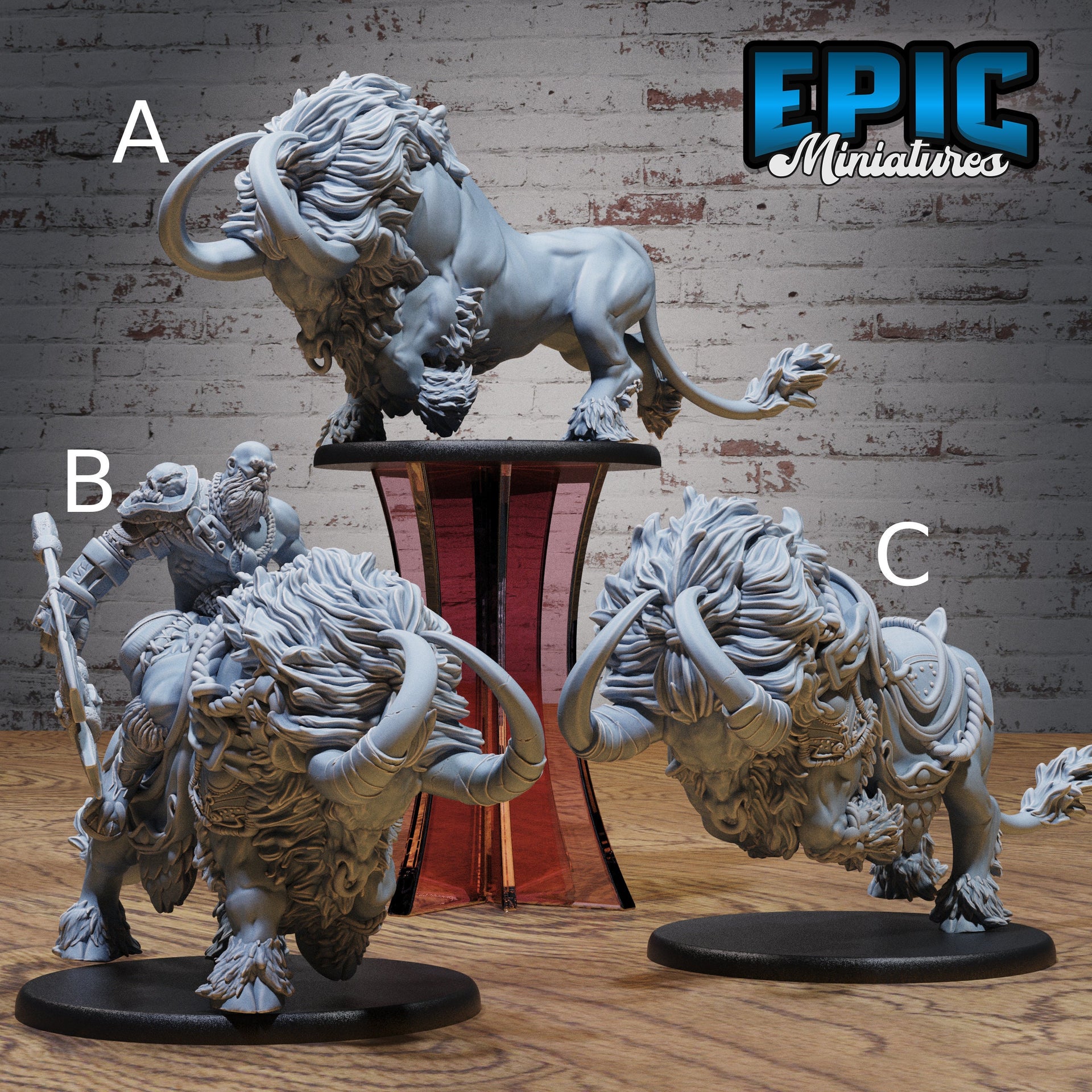 Half Giant Barbarian - Epic Miniatures | 32mm | Ice Age Madness | Fighter | Warrior | Ogre