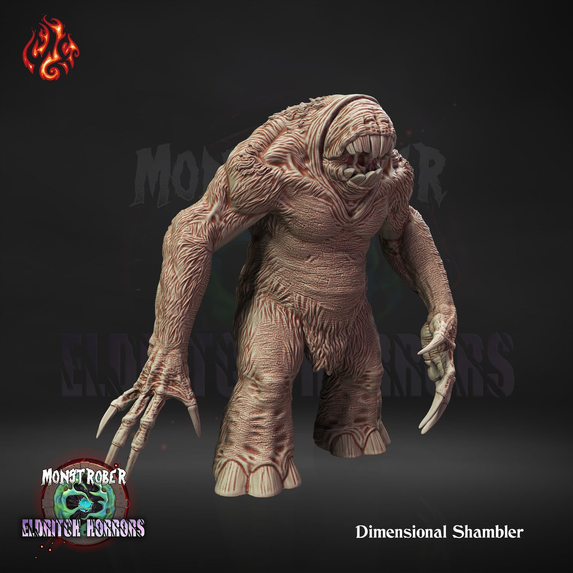 Dimensional Shambler - Crippled God Foundry - Monstrober | 32mm | Cthulhu | Lovecraft | Eldritch | Demon | Alien