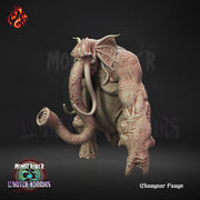 Chaugnar Faugn - Crippled God Foundry - Monstrober | 32mm | Cthulhu | Lovecraft | Eldritch | Demon | Eleephant | Alien