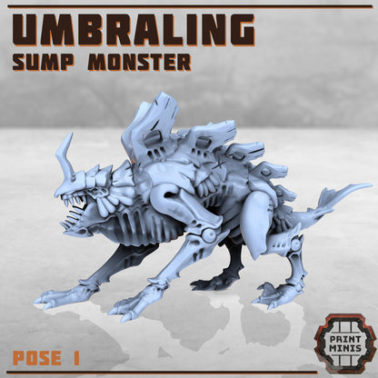 Sump Monster - Print Minis | Sci Fi | 28mm Heroic | Demon | Alien | Space Bug