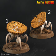 Small Spider Mushrooms, Print Your Monsters | 32mm | Elemental | Fungus