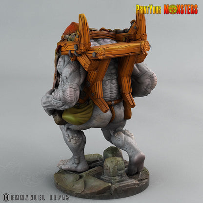 Trolls, Print Your Monsters | 32mm | Elemental | Underground | Army | Soldiers | Mercenaries