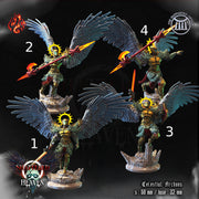 Celestial Archons - Crippled God Foundry - Shattered Heaven | 32mm | Angel | Paladin | Warrior | Soldier | Army