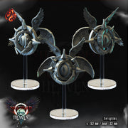 Seraphim - Crippled God Foundry - Shattered Heaven | 32mm | Biblically Accurate Angel | Many Eyes
