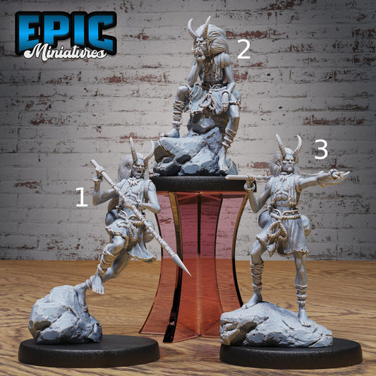Oni Rival- Epic Miniatures | 28mm | 32mm | Oni Nightmare | Yokai | Demon | Japanese Folklore | Fighter | Hunter