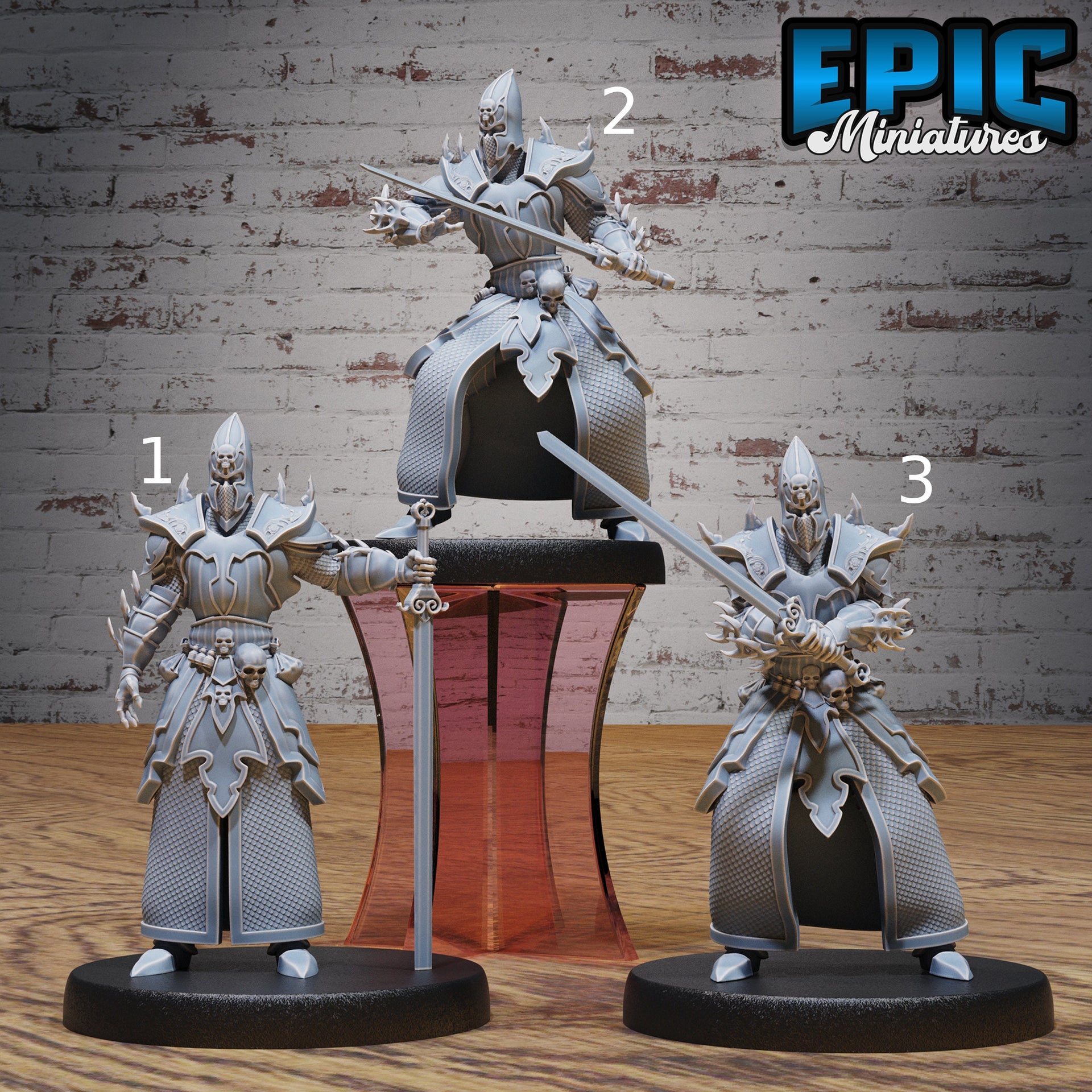 Cult Knight- Epic Miniatures | 28mm | 32mm | Eldritch Darkness | Paladin | Soldier | Fighter