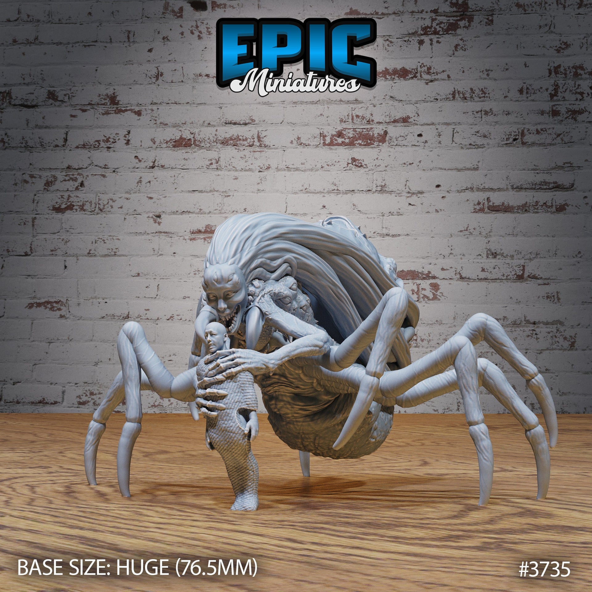 Atlach Brood Guard - Epic Miniatures | 28mm | 32mm | Eldritch Darkness | Demon | Spider | Mutant